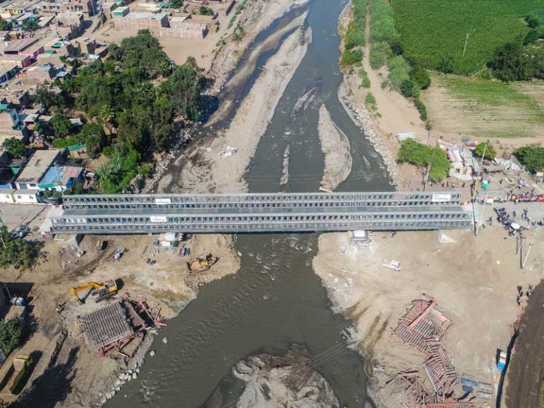 MTC: Se instalarán 20 puentes en La Libertad para mejorar la conectividad