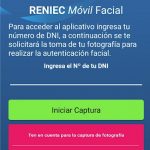 RENIEC Móvil Facial app