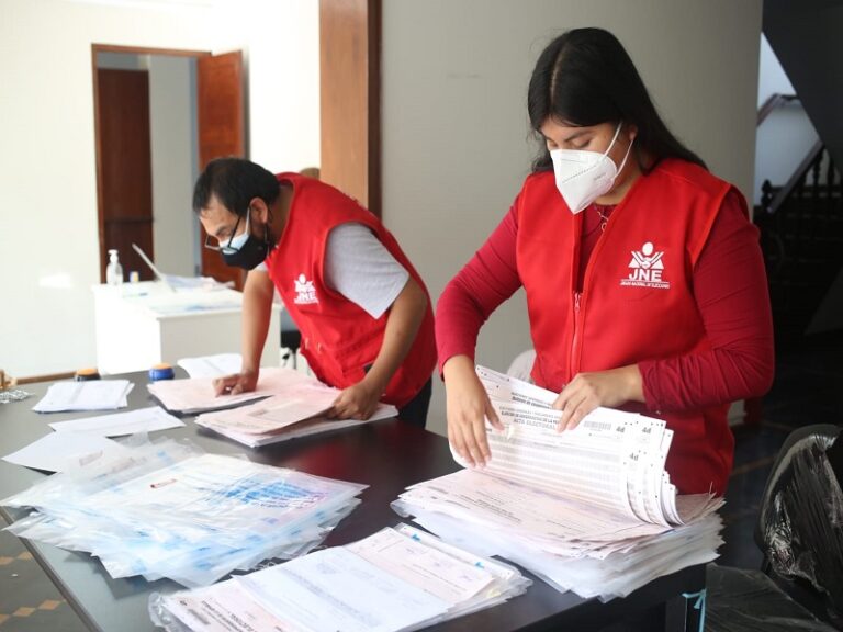 Procesamiento de actas