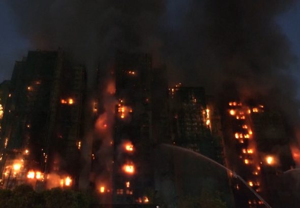 IncendioChinaHongKongEdificios