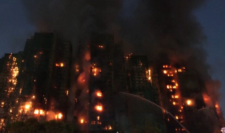 IncendioChinaHongKongEdificios