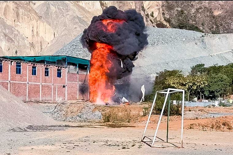 Operativo del Comando Unificado en Pataz ocasiona pérdidas superiores a S/ 500,000 a la minería ilegal.