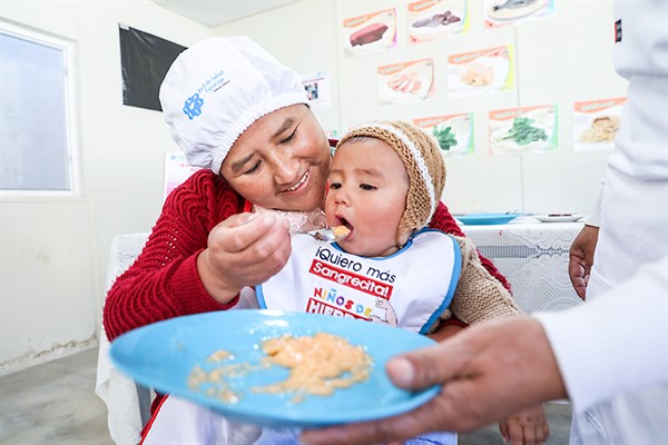 Impulsan 166 proyectos de Obras por Impuestos para combatir la anemia en el país
