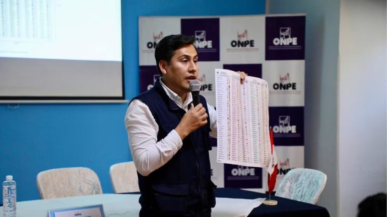 CédulaONPEElecciones2026