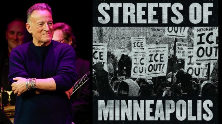 “Streets of Minneapolis”: La protesta musical de Bruce Springsteen contra Trump e ICE