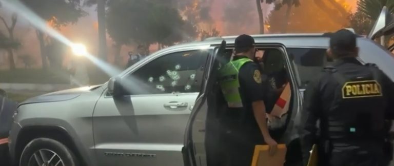 CallaoBalaceraCamionetacrimen