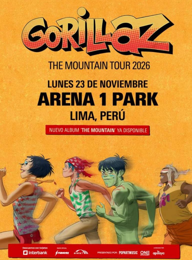 GorillazEspectaculosPeru