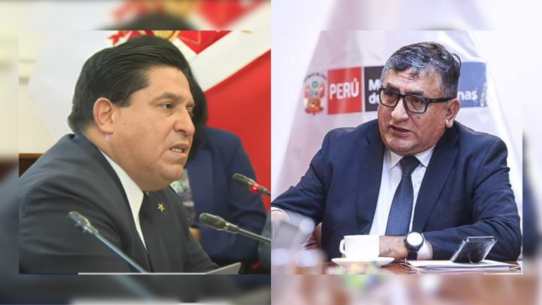 MINISTRO INTERIOR Y DE ENERGÍA Y MINAS