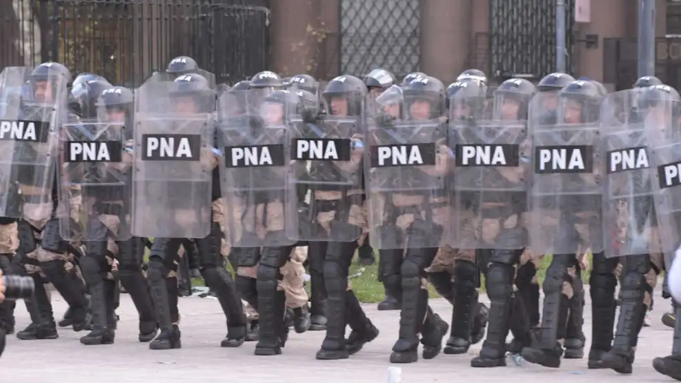 PoliciaNacionalArgentinaProtestas