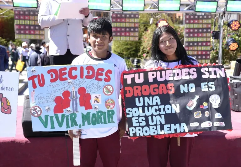 CampañaAntidrogasEscolaresPuno
